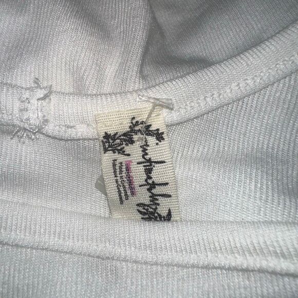 Free People Intimately Three Day Weekend Cami White Scoop Neck S NEW - Picture 10 of 10